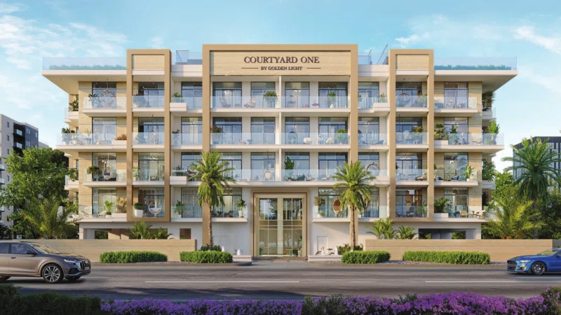 Courtyard One by Golden Light