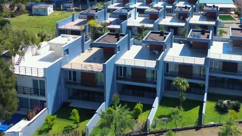 Townhouses in Chakvi by Bakuri
